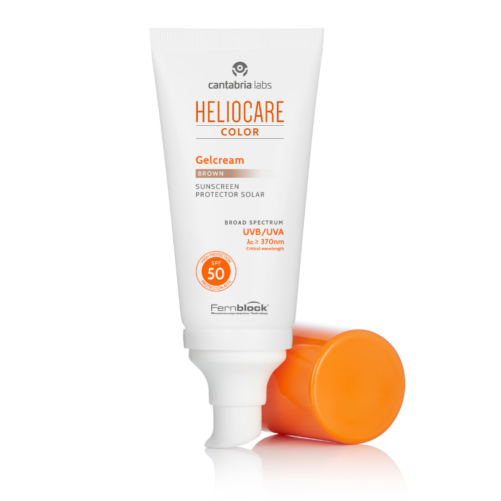 Heliocare Gelcream Sunscreen Foundation SPF50 BB Cream with Fernblock for UVA and UVB protection 